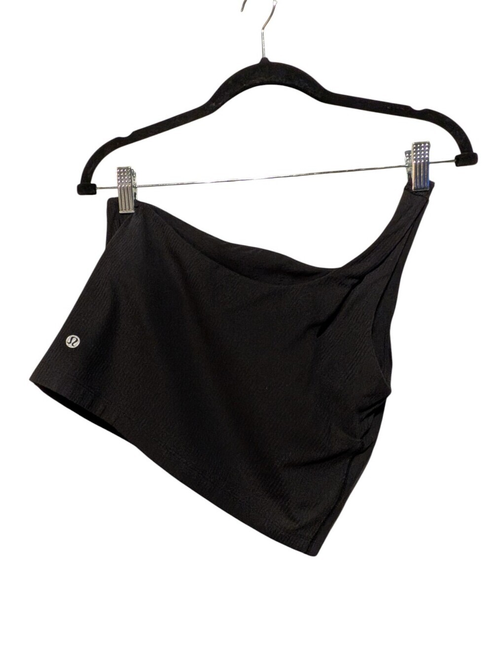 Lululemon Simple Ribbed One Shoulder Tank In Black - Picture 2 of 11